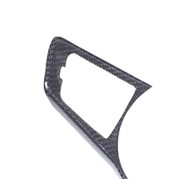 Accessoires de décoration intérieure en fibre de carbone véritable pour console centrale, panneau de commande de vitesses et cadre des boutons du volant pour Nissan 400Z