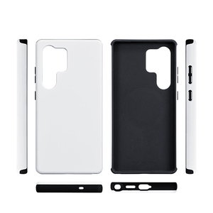 Funda de Teléfono en Blanco de Doble Capa de TPU y PC 2 en 1 para Sublimación Magnética, para Samsung <span class=keywords><strong>Galaxy</strong></span> S25 Ultra S25 Plus S25, Venta al Por Mayor - Product Image 1