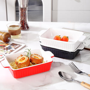 Juego de Sartenes Rectangulares de Cerámica JADE, Aptas para Lavado a Mano, para Exportación a Europa y Estados Unidos, Aptas para Horno - Product Image 2