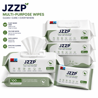 Lingettes humides extra épaisses jetables multi-usages, lingettes non tissées durables sans peluches pour la maison, la cuisine et la salle de bain