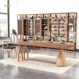 <span class=keywords><strong>Table</strong></span> à manger rectangulaire assortie à 6 chaises maison Simple meubles créatifs personnalisés bureau <span class=keywords><strong>Table</strong></span> en bois massif de pin - Product Image 3