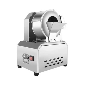 Stainless Steel Potato Slicing Machine Commercial Electric Full-automatic Potato and Radish Slicing Machine - Product Image 1