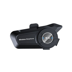 Auriculares Inalámbricos para Casco Integral Y50 de 1800 mAh para Motociclismo, Resistentes al Agua IPX6, Llamadas Telefónicas - Product Image 1