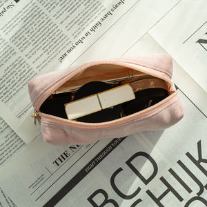 Custom Veet Makeup Organizer Fashion Personalized Female <b>Travel</b> <b>Toiletry</b> Pouch Zipper Pink Washbag Cosmetic <b>Bag</b> - Product Image 3