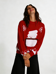 Maglione Natalizio da Donna, T-Shirt Natalizia, Felpe con Cappuccio, Set di <span class=keywords><strong>Abbigliamento</strong></span> Natalizio Prodotto dal Produttore - Product Image 5