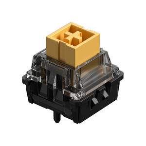 Interrupteur magnétique LEOBOG Black Emperor 2 broches, interrupteur linéaire, pré-lubrifié en usine avec diffuseur anti-poussière pour clavier magnétique - Product Image 1