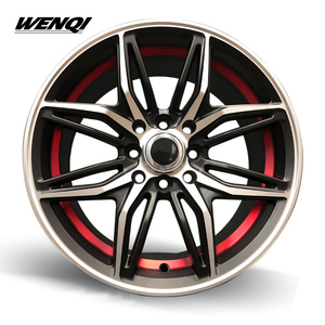 Llantas de Aleación de Aluminio Forjado Nuevas y Duraderas para Automóviles de Pasajeros, 5x114.3, 30 mm, Alto Rendimiento, Color Plata Oscuro/Negro, Paquete de Neumáticos, 5 Años de Garantía - Product Image 6