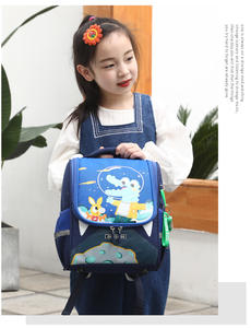 Para <span class=keywords><strong>Mochila</strong></span> <span class=keywords><strong>escolar</strong></span> rosa para niñas con patrón de dibujos animados <span class=keywords><strong>Mochila</strong></span> <span class=keywords><strong>Escolar</strong></span> para niños en edad <span class=keywords><strong>escolar</strong></span> Bolsa de libros cómoda para niños - Product Image 6