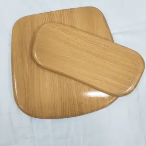 Mold Pressing Wooden Chipboard Material Double Table And Chair Top Set For School Furniture Component