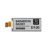 Étiquettes intelligentes pour la vente au détail, 2,9 pouces, SPI, 4 couleurs, IPS, EPD (128*296), faible consommation d'énergie, écran LCD Eink, rétroéclairage LED, montage en surface, pour l'IoT