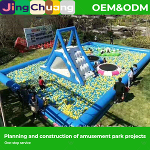 Château gonflable pour enfants intérieur et extérieur, nouveau toboggan, jeu parent-enfant, trampoline, équipement <span class=keywords><strong>de</strong></span> parc aquatique extérieur - Product Image 2