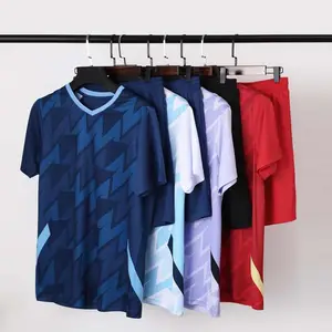 Custom kids jersey New Design Alta Qualidade Uniformes De Futebol Set Team Football Uniform Kit Full Set
