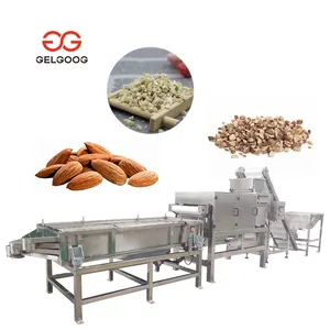 200 500 1000Kg Pistachio Crusher Peanut Crusher Machine Peanut Roller Crusher Nuts Stripping Cutting Machine To Made Candy