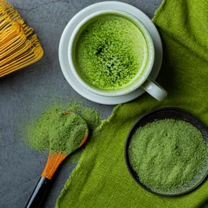 Polvo Matcha de muestra gratis de té Matcha de alta calidad en gran oferta