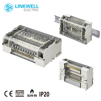 2극 공장 공급 전기 단자 125A 500V 전원 전기 커넥터 10-35mm² 분배 단자대