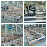 Reformer de Pilates pliable professionnel en bois de chêne massif avec barre de repose-pieds antidérapante et appui-tête réglable pour