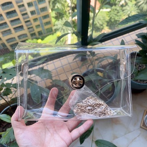Nouveau <span class=keywords><strong>sac</strong></span> à <span class=keywords><strong>bandoulière</strong></span> transparent pour téléphone <span class=keywords><strong>portable</strong></span> approuvé par le stade avec sacs à main à chaîne - Product Image 1