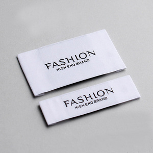 Custom Geweven Kleding Labels Naaien Tags Etiquetas Tejidas Para De Ropa Kledingstuk Merk Damast Geweven Label Voor Kleding - Product Image 2
