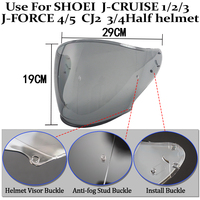 Visière de casque de moto photochromique pour J-Cruise 1, J-Cruise 2, J-Cruise 3, J-Cruise 4, J-Force 4, CJ-2, écran de protection pour casque ouvert