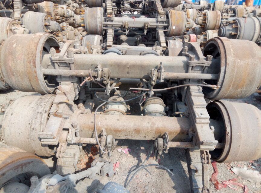 China Factory Heavy Duty Semi Trailer 13ton 16ton Second Hand Used Refurbished Axle