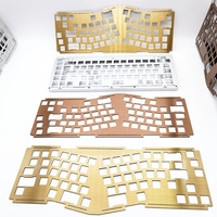 Service de pièces usinées CNC, prototypage rapide personnalisé de précision sans fil, mécanique, en acier inoxydable, alliage d'aluminium, métal, clavier