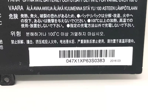 ของแท้ L15M3PB1 L15L3PB1 แบตเตอรี่สําหรับ <span class=keywords><strong>Lenovo</strong></span> Chromebook <span class=keywords><strong>S330</strong></span> C330 N22 N22-10 N22-20 N23 3 โทรศัพท์มือถือ 45Whr 12.6V 3980mAh - Product Image 3