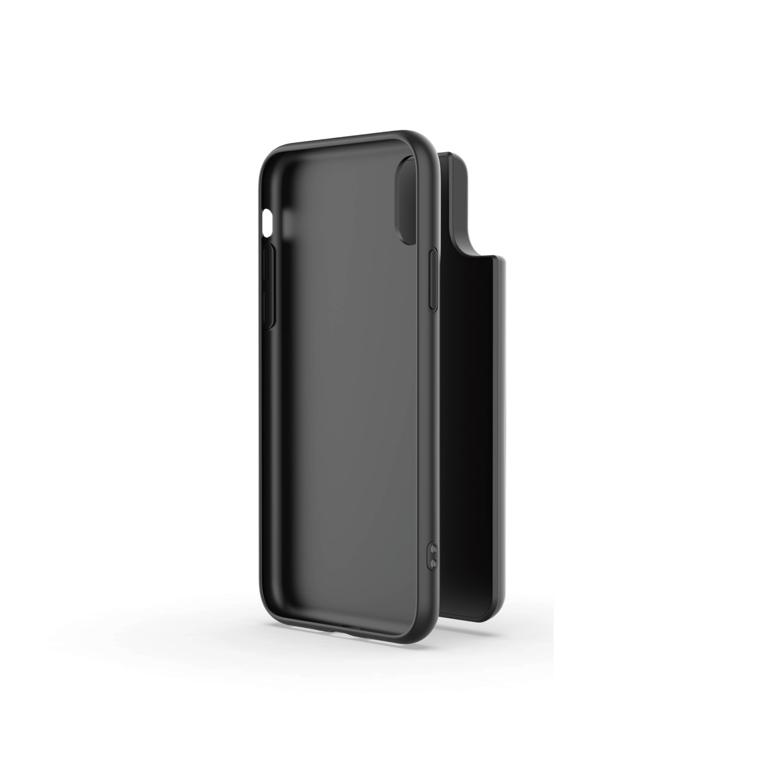 MOXOM Magnetic Back up Battery Charge Wireless Mobile Case input 4000mAh Power Bank for iPhone X/8/8 plus