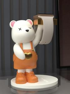 แท่นชาร์จเรซิ่นสำหรับ Apple Watch IWatch8 งานแฮนด์เมดสุดหรู วาดลายด้วยมือ ลายน่ารัก เหมาะสำหรับวางข้างเตียง - Product Image 2