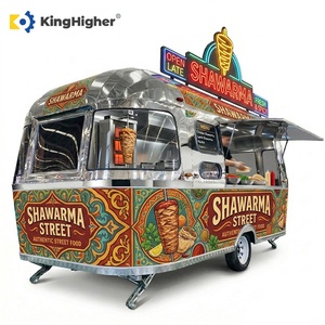 Carrito de Comida Móvil Personalizado sobre Ruedas, Remolque de Acero Inoxidable para Venta de Comida Callejera, Cocina Completa para Shawarma, Doner Kebab, en Venta - Product Image 2