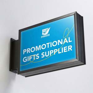 Custom Logo Advertising Light <b>Box</b> <b>Wall</b> Mount <b>Double</b> Sided Acrylic Lightbox - Product Image 2