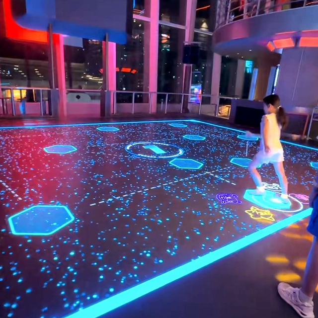 Interactive AR Digital Projection Game System with 7 Games for Indoor Wall & Floor Multi-Player Use