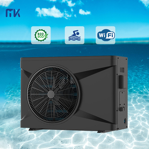 Chauffe-<span class=keywords><strong>piscine</strong></span> solaire et électrique haute efficacité R32 WiFi 220V/380V <span class=keywords><strong>11kW</strong></span> avec échangeur de <span class=keywords><strong>chaleur</strong></span> en titane, <span class=keywords><strong>pompe</strong></span> à <span class=keywords><strong>chaleur</strong></span> air-air - Product Image 6