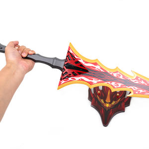 Épée de Yegritte Sanglante de <span class=keywords><strong>Solo</strong></span> <span class=keywords><strong>Leveling</strong></span> de 49 pouces, en métal, non affûtée, accessoire de cosplay, cadeau de collection - Product Image 4