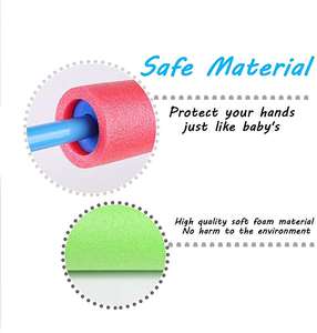 Paquete de 6 Pistolas de Agua de Espuma, Disparan hasta 9 Metros, Diversión al Aire Libre, Piscina, Juegos de Verano, Juguetes Acuáticos - Product Image 6