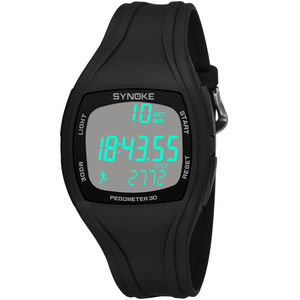Reloj deportivo resistente al agua con grabación de tiempo, conteo de pasos 3D, deportes, estudiante masculino, reloj electrónico con luz nocturna multifuncional - Product Image 2