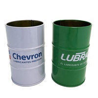Porte-crayons en métal personnalisé en forme de baril, pot à stylos, vente en gros d'usine