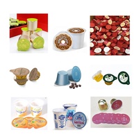 Automatische Bekersluitmachine Papier Plastic Folie Bubble Melk Thee Boba Cup Sealer Machine