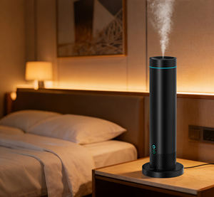 Nouveauté : Diffuseur d'arômes compact sans eau, nébuliseur d'huiles essentielles pour petite pièce, bureau, lecteur de musique en métal de luxe - Product Image 1