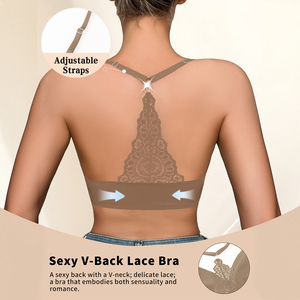 Reggiseno Senza Cuciture e Senza Ferretto per <span class=keywords><strong>Donna</strong></span>, Comodo Push-up, Morbido e Traspirante, Invisibile per Uso Quotidiano - Product Image 2