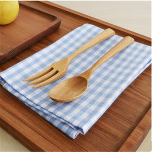 Solid Wood Trays <b>Set</b> <b>Square</b> Round Serving Platters For Hotel Coffee Tea Breakfast Dessert Steak Pizza Wooden Dinner Plates - Product Image 4