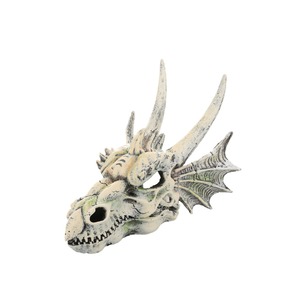 Decoración para acuario, calavera de dragón artificial, escondite para <span class=keywords><strong>peces</strong></span> y camarones, adorno para reptiles. - Product Image 4