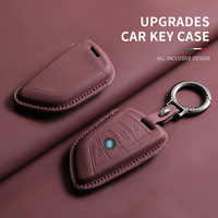 Pour BMW Série 3/5/7/X1/X3 525. Nouvel étui à clés en cuir premium, résistant aux rayures et durable, vente en gros directe usine pour l'export.