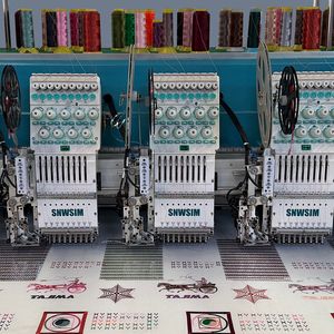 Macchina da Ricamo Industriale e Commerciale SNWSIM con Paillettes e Perline, 1500 Giri al Minuto - Product Image 1