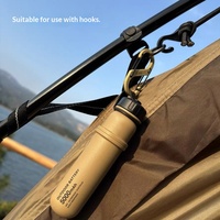 Lampe d'ambiance rétro d'extérieur à longue autonomie pour le camping sauvage, avec batterie externe grande capacité, tout-en-un, portable pour le camping