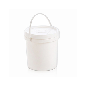 Good Quality PP Plastic Industrial Pail Bucket with Sealed Lid Cover and Handle 10L