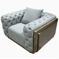 Ensemble de canapés modernes en cuir et tissu microfibre 3+2+1, design de luxe, avec fauteuils inclinables, pour salon et villa, rembourrage en éponge