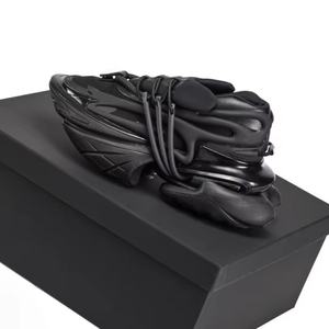 Chaussures de sport tendance pour hommes, de haute qualité, style licorne, pour le basketball et le skateboard, avec empeigne en mesh et cuir véritable. - Product Image 4