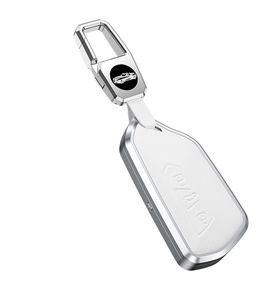 Étui de protection pour clé de voiture en alliage d'aluminium pour <span class=keywords><strong>Volkswagen</strong></span> Golf 8 Lamando Id4x 36 L Crozz T0URAN VW Porte-clés Porte-clés Sac - Product Image 2