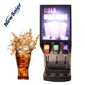 3 sabores automática de alta calidad Cola dispensador de bebidas máquinas