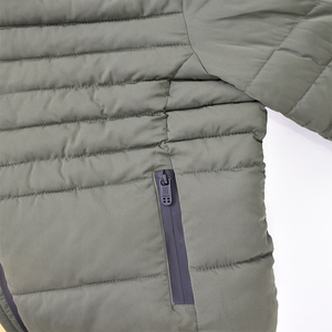 Hommes Vert <span class=keywords><strong>Armée</strong></span> En <span class=keywords><strong>Cuir</strong></span> Véritable Haute Qualité Hiver Doudoune Avec Fourrure Véritable Ligne de Capot - Product Image 6